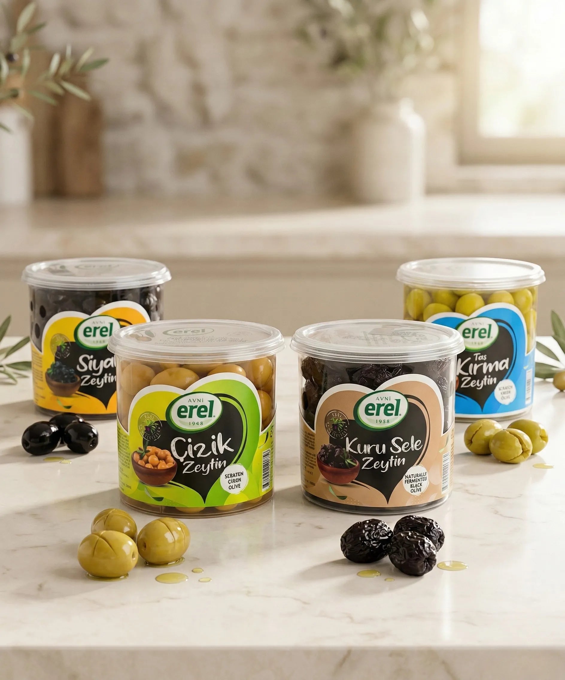 Erel Midi Seri Zeytinler – Avni Erel Zeytincilik