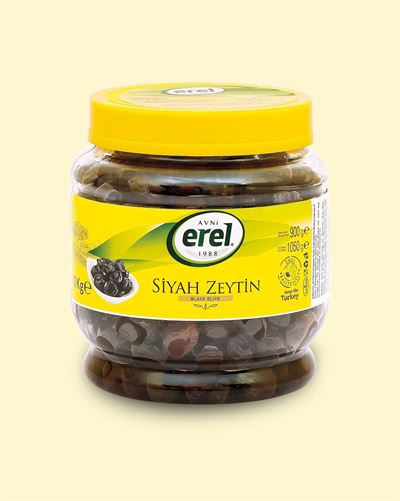 Özel 1 Kg Pet Yağlı Siyah Zeytin