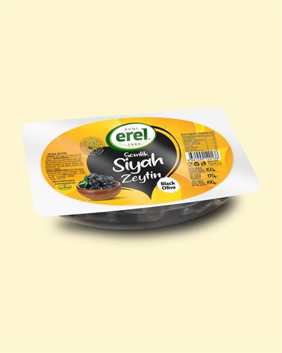 Yağlı 170 g Vakum Siyah Zeytin