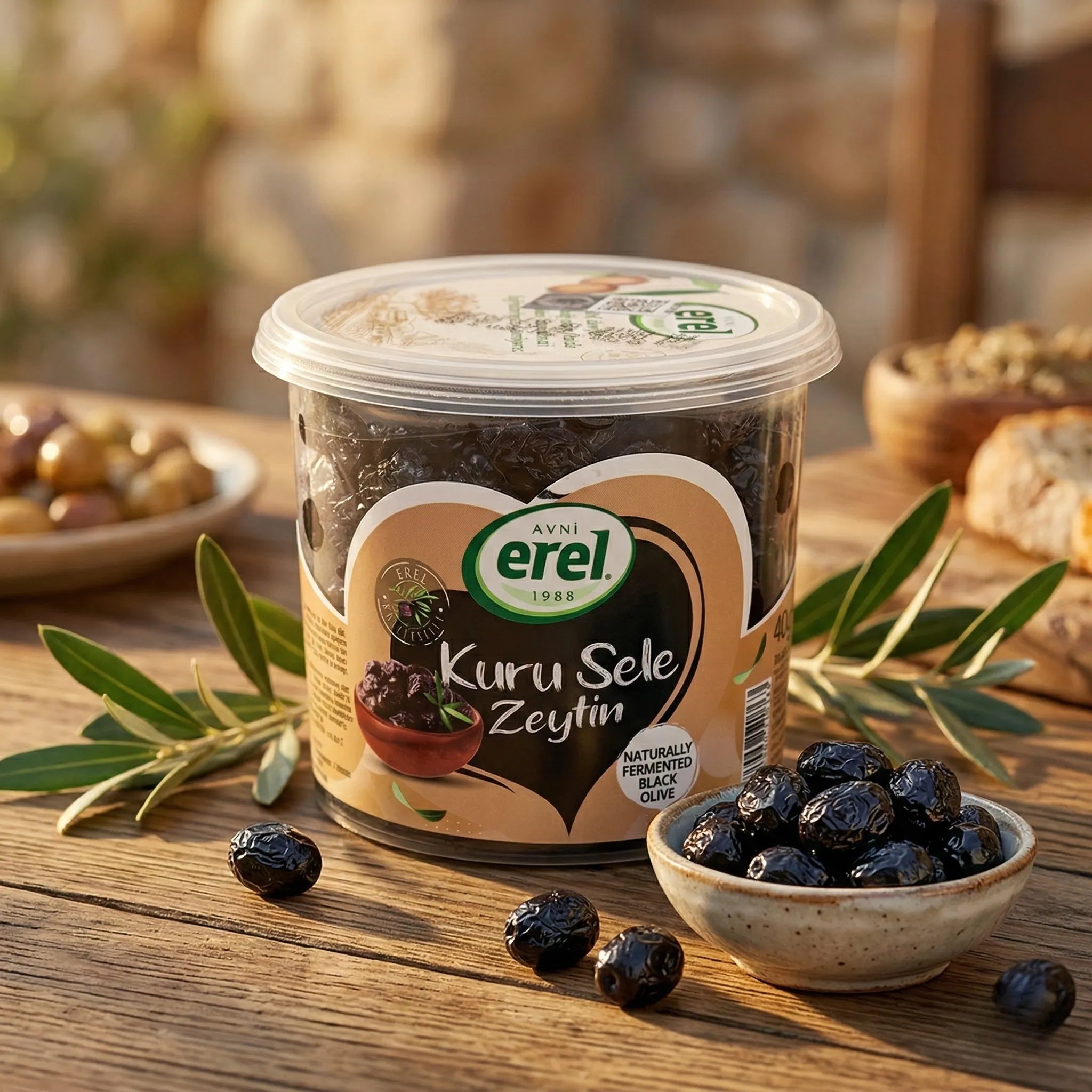 Erel Midi Gurme 4'lü Kontrast Seti (Ferah & Keskin) - Avni Erel Zeytincilik