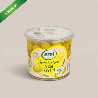 Limon Dolgulu Yeşil Zeytin