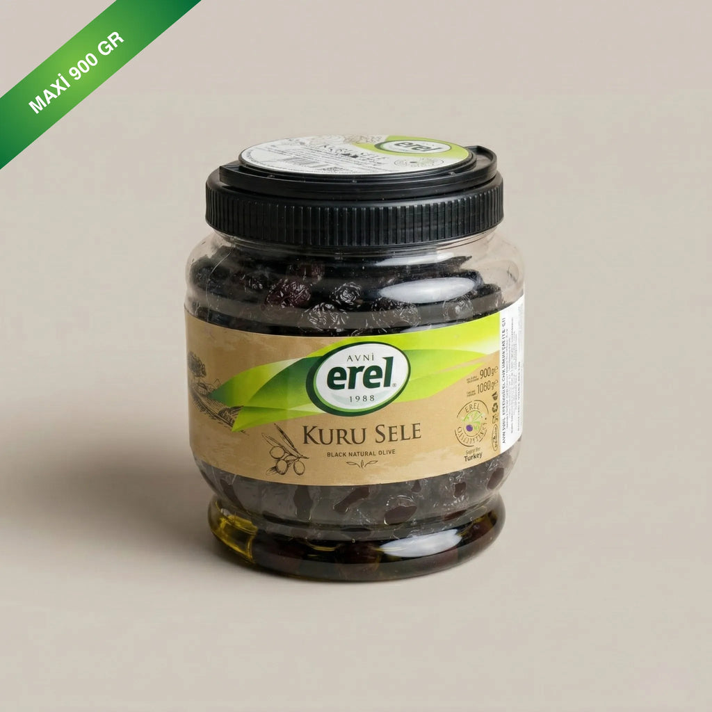 Erel Kuru Sele Siyah Zeytin - Avni Erel Zeytincilik