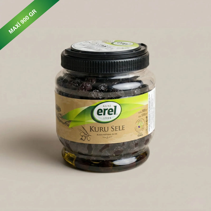 Erel Kuru Sele Siyah Zeytin - Avni Erel Zeytincilik