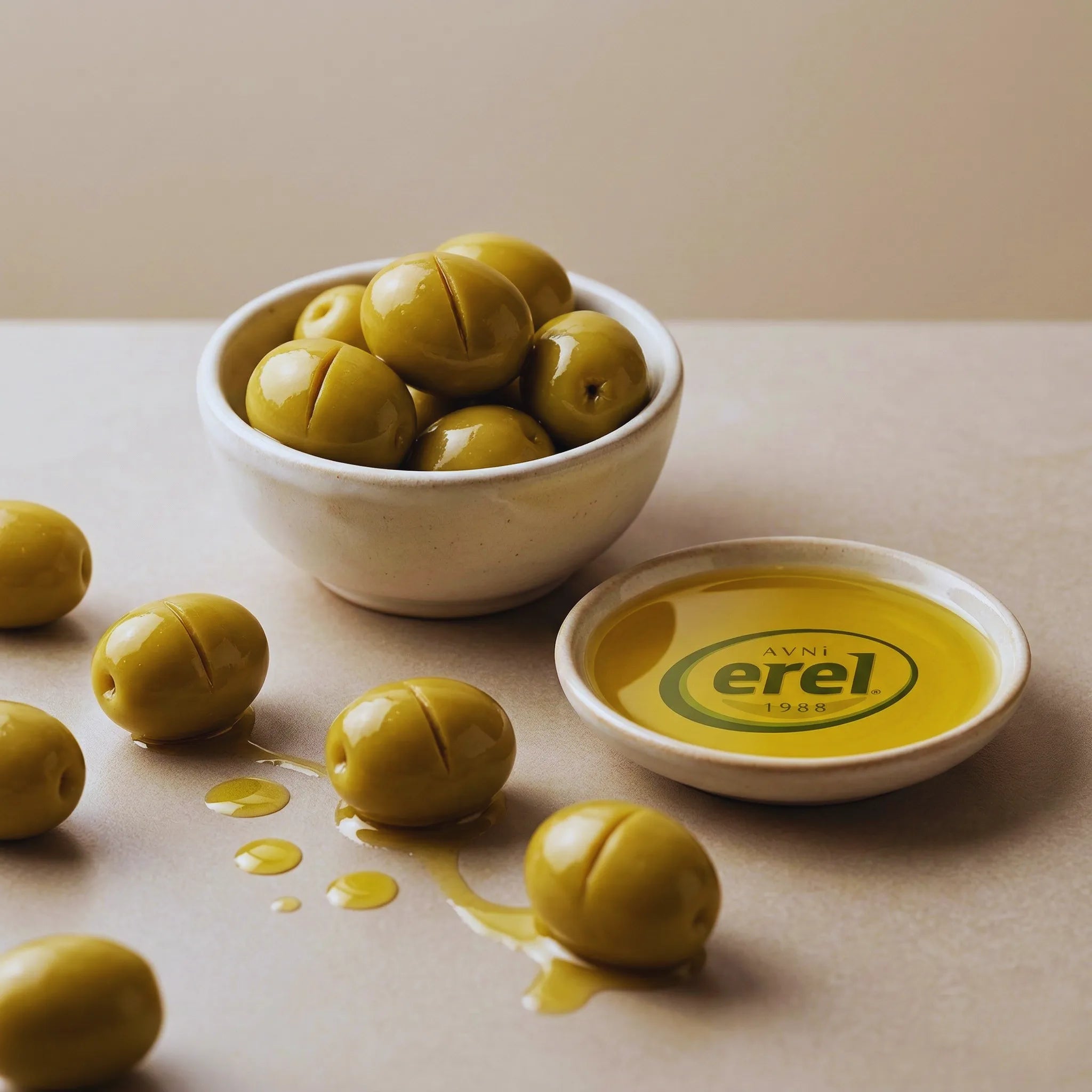 Mini Limon Dolgulu Yeşil Zeytin – Avni Erel Zeytincilik