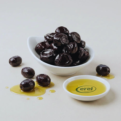 Mini Doğal Siyah Zeytin - Avni Erel Zeytincilik
