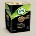 Izgara Yeşil Zeytin (9 KG Teneke) - Avni Erel Zeytincilik