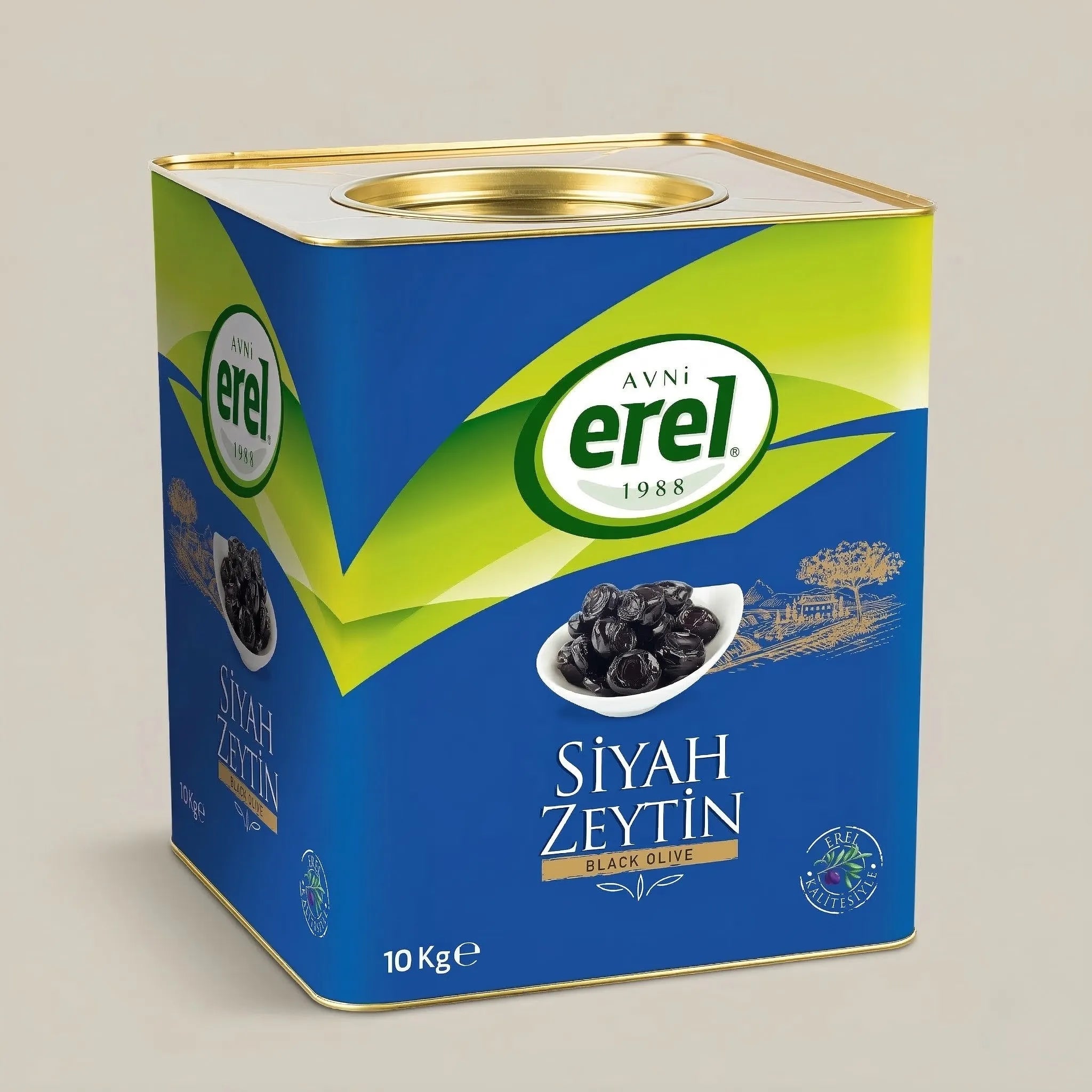 Special Siyah Zeytin (10 KG) 260 - 290KLB - Avni Erel Zeytincilik