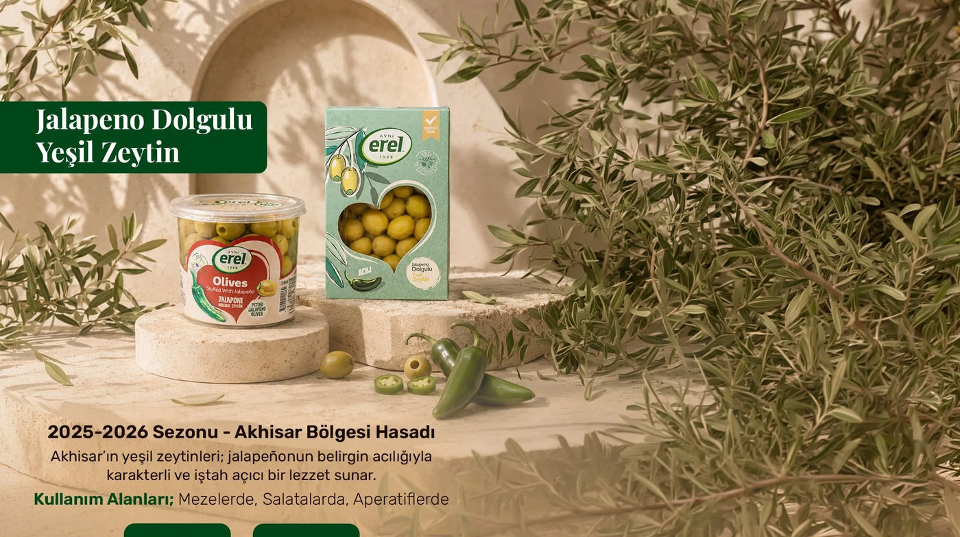 Jalapeno  Dolgulu Zeytinler