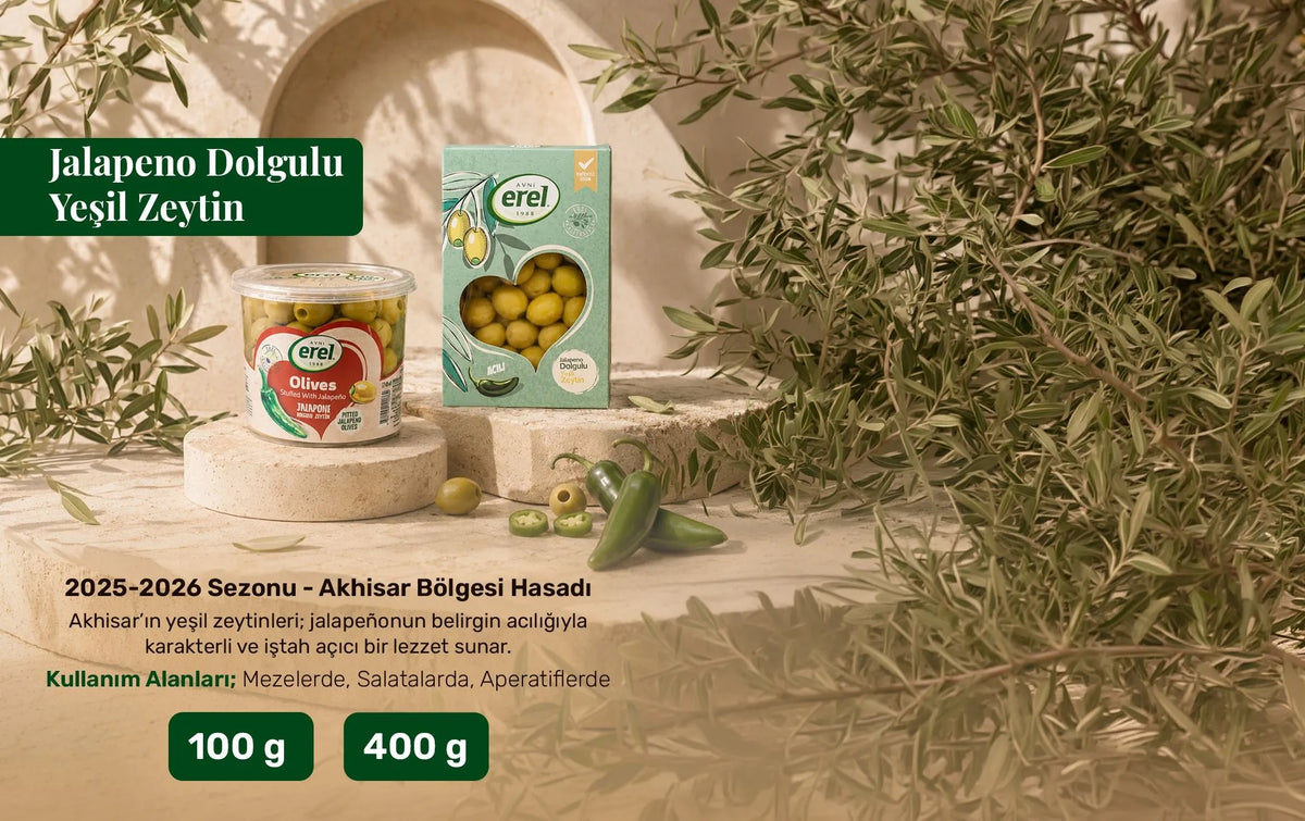 Jalapeno  Dolgulu Zeytinler